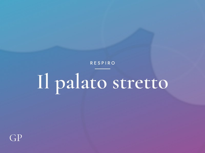 Palato stretto nei bambini